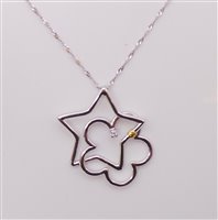 Pendente Recarlo Donna in Oro Diamante 0.01 Ct AD 512/B - AD 512/B